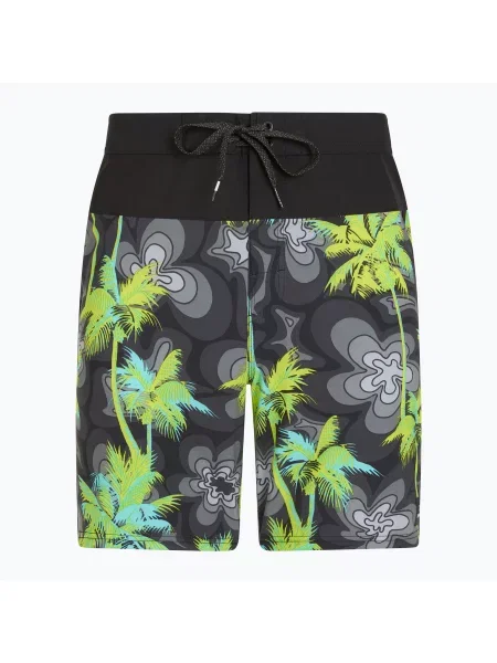 Шорти за плуване Rip Curl Mirage Mason Barrel Killa neon lime черно