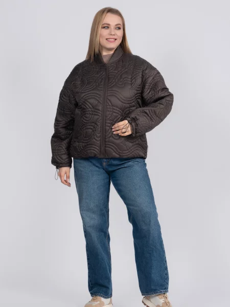 Демісезонна куртка UVENTUM коричневий