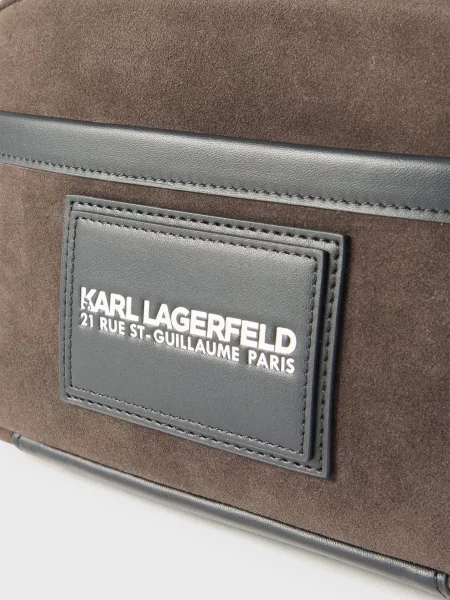 Поясна сумка Karl Lagerfeld коричнева