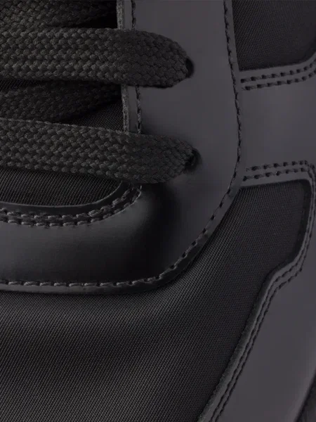 Sneakerși Prada din piele negru