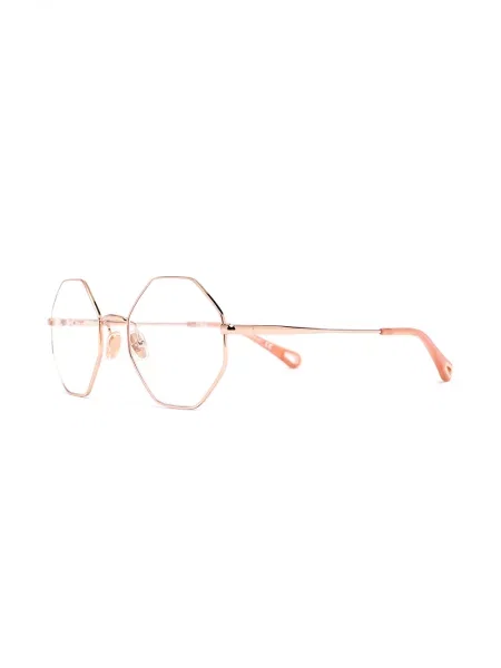 Okulary przeciwsłoneczne Chloé Eyewear różowe