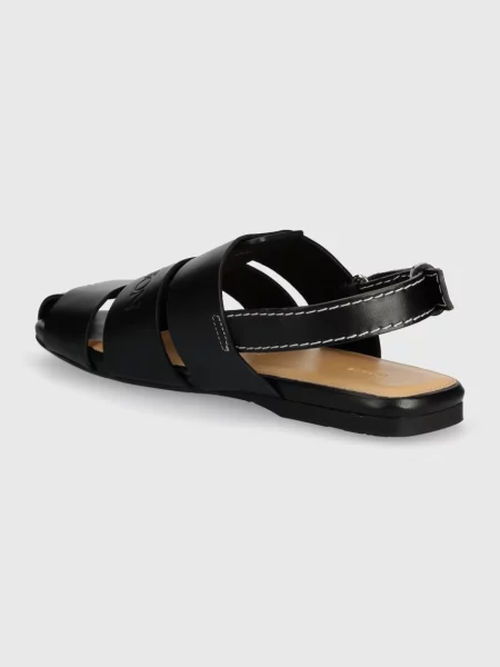 Kožené sandály JW Anderson Fisherman Sandal černé