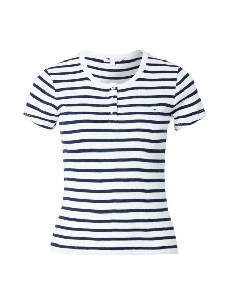 Tommy Jeans Tricou Colorat alb