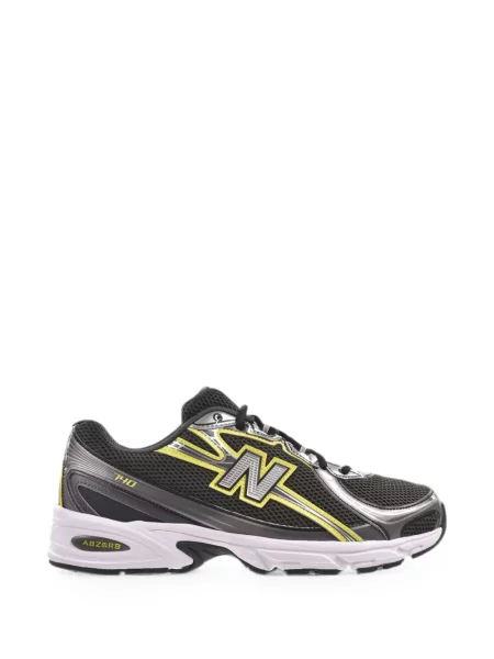 Sneakerși New Balance cu șireturi din dantelă negru