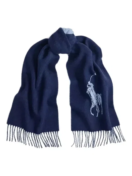 Pantaloni Polo Ralph Lauren cu franjuri cu dungi verde