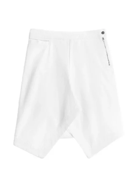 Fustă din denim Lemaire alb