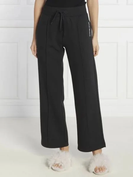 Emporio Armani Pantaloni de trening LOUNGEWEAR negru