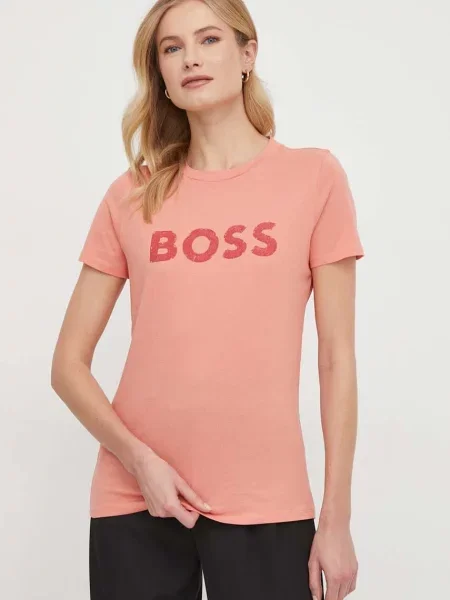 BOSS Orange tričko oranžové