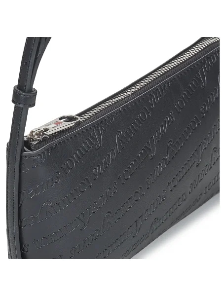 Kabelka Tommy Jeans Tjw Must Aop Shoulder Bag čierna