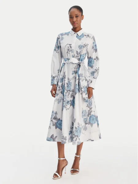 Marella Rochie tip cămașă Formica celest albastru