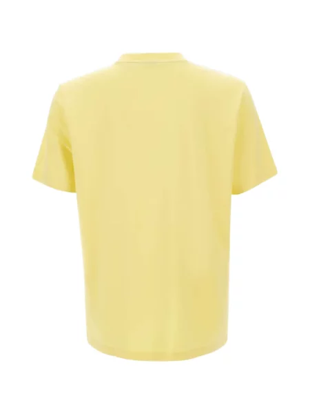 Scurt tricou Boss cu imagine galben