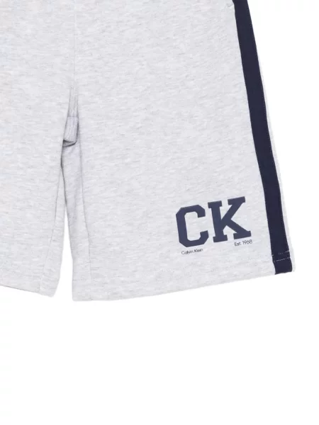Gyerek rövidnadrág Calvin Klein szürke