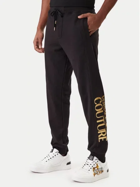 Versace Jeans Couture Spodnji del trenirke črna