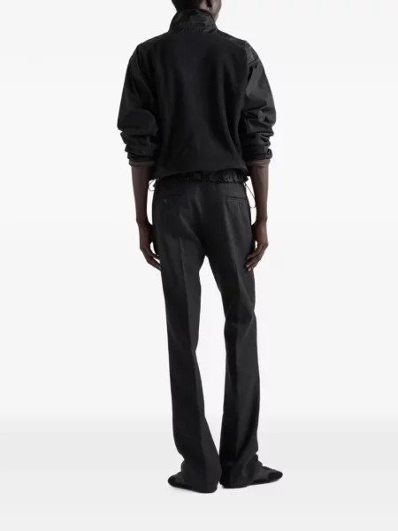 Geacă Prada din fleece negru