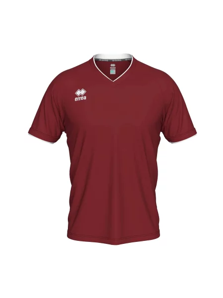 T-Shirt Errea Leonard Maglia Mc Ad Dorośli biała