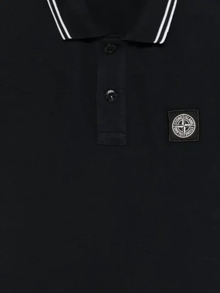 Dětské polotričko Stone Island černé