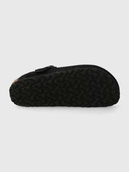 Замшевые шлепанцы Birkenstock