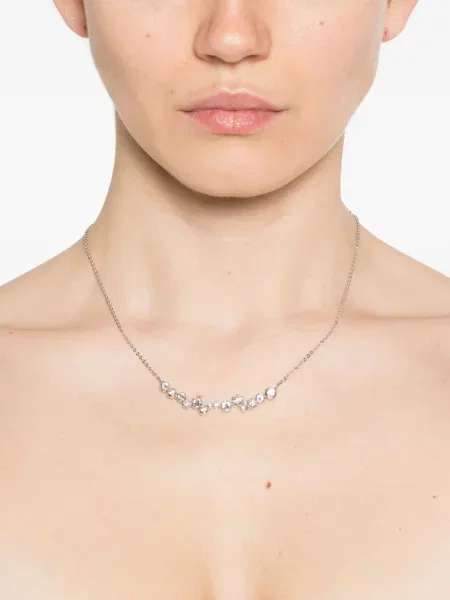 Colier Swarovski argintiu
