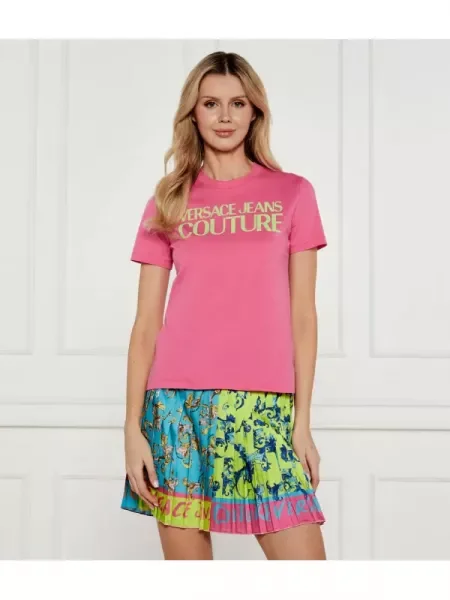 Versace Jeans Couture Tricou roz