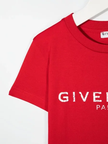 Koszulka dziecięca Givenchy czerwona