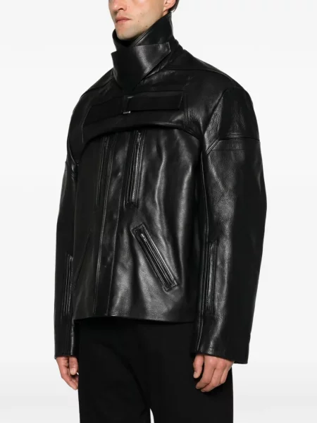 Geanta de piele Rick Owens negru