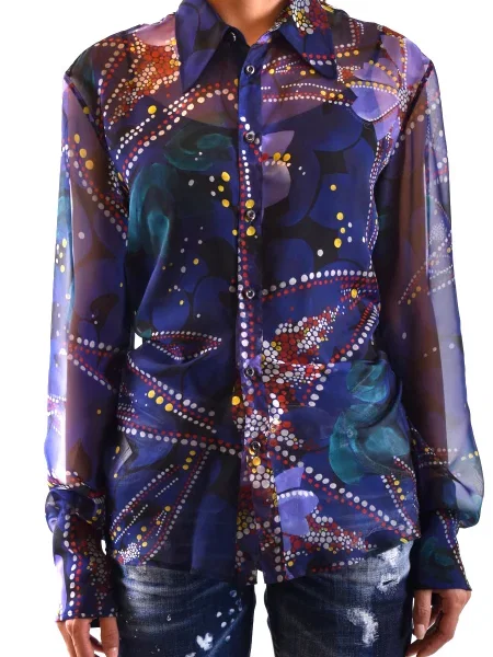 Bluză Dsquared2 albastru