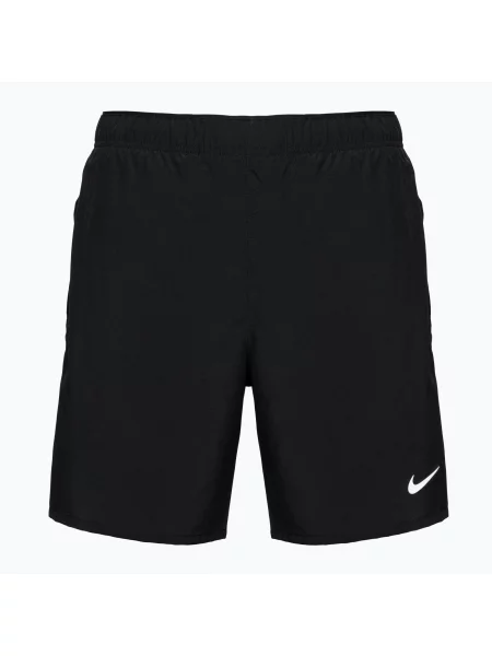 Nike Běžecké Šortky Dri-Fit Challenger Se Síťovinou šedá černé