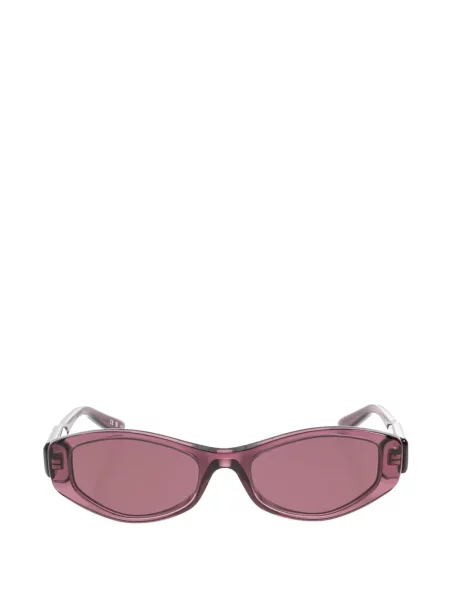 Ochelari de soare Balenciaga Eyewear cu autograf violet