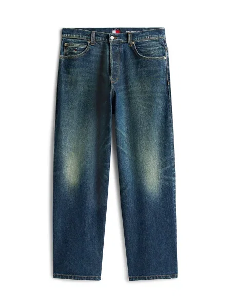 Tommy Jeans Džinsai Theo tamsiai džinso mėlyna