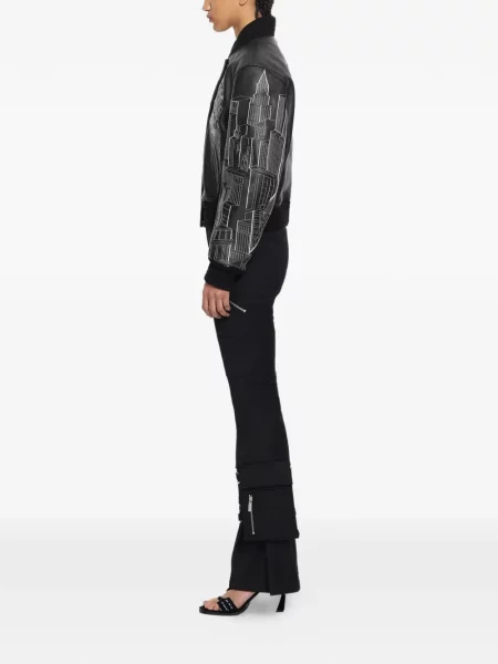 Bomber bunda Off-white biela
