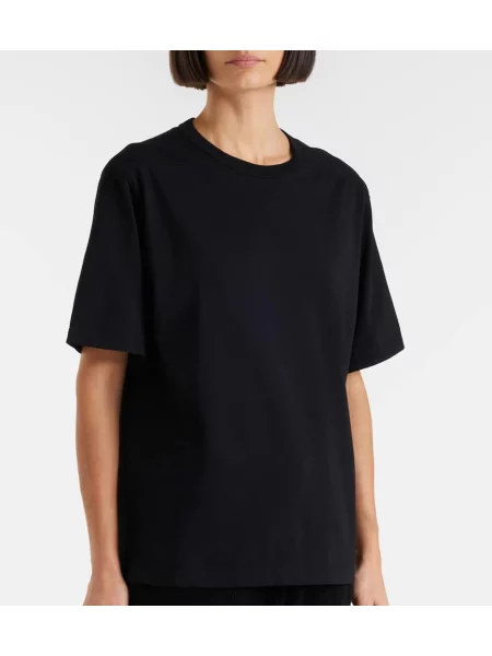 Tricou Rick Owens din jerseu negru