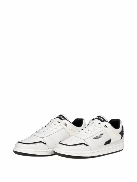 Sneakers Police με σχέδιο λευκό