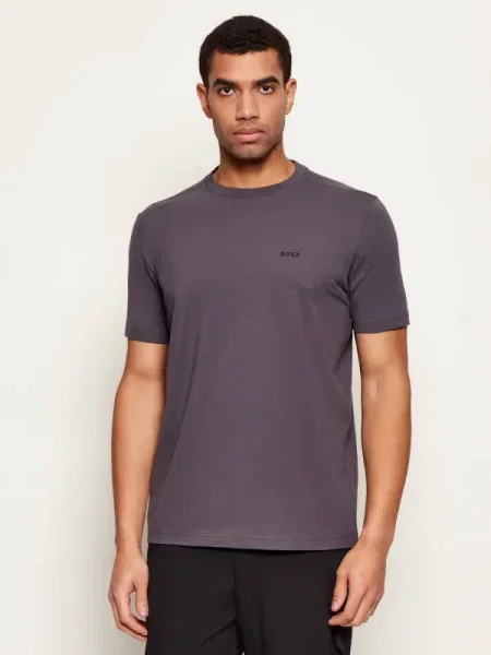 BOSS Tricou Tee gri