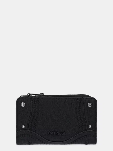 Desigual portofel EMBRO PATCH EMMA BLA negru