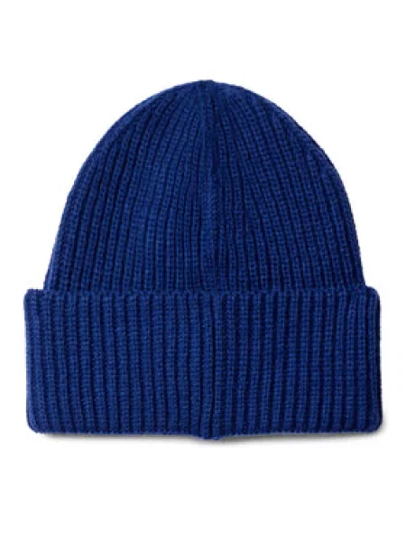 Calvin Klein Jeans Kepurė Monogram Rib Beanie mėlyna
