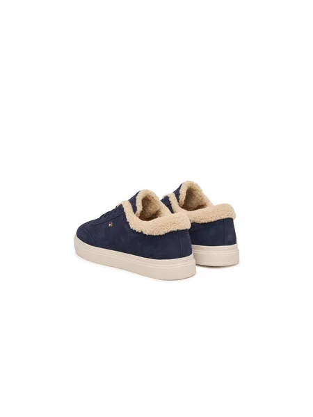 Sneakersy Tommy Hilfiger Th Chic Cupsole Wl Tmavomodrá