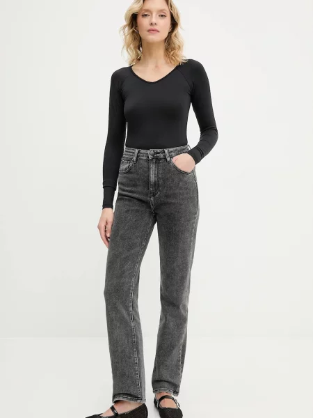 Kavbojke Answear.LAB siva