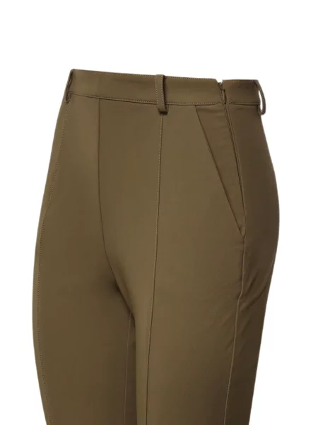 Cu centură pantaloni Pinko verde