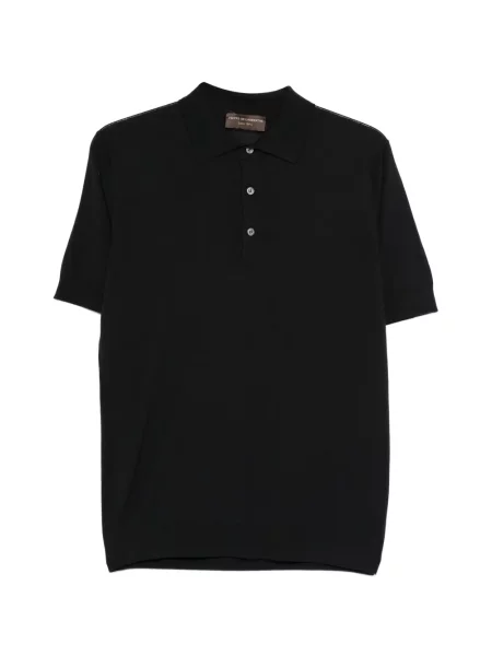 Tricou polo Filippo De Laurentiis negru