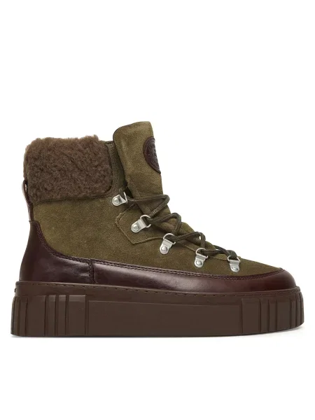 Dámske topánky GANT Snowmont warm olive green zelená