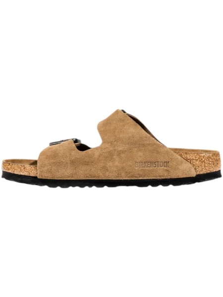 Birkenstock papucs velúrból Arizona barna