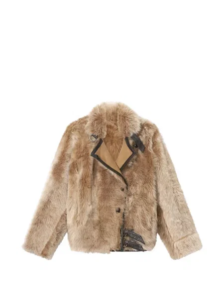 Reversibil haină din piele de oaie Isabel Marant din piele de oaie