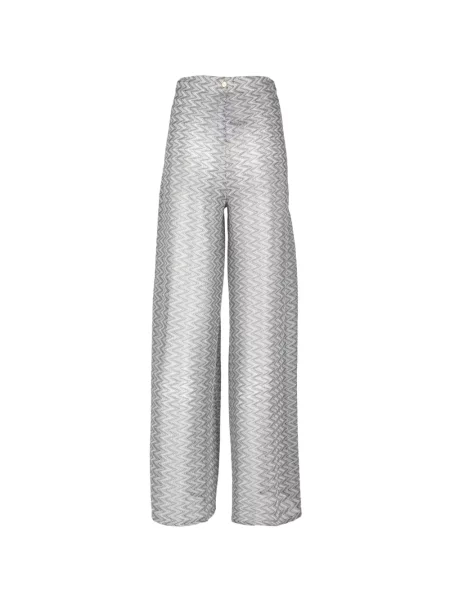 Pantaloni Palmacea tricotate albastru