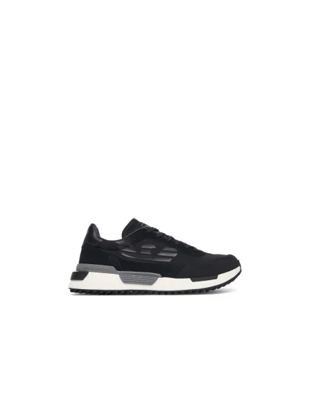 Sneakersy Emporio Armani Ea7 z logo czarne