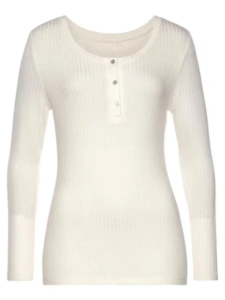 VIVANCE Tričko krémová