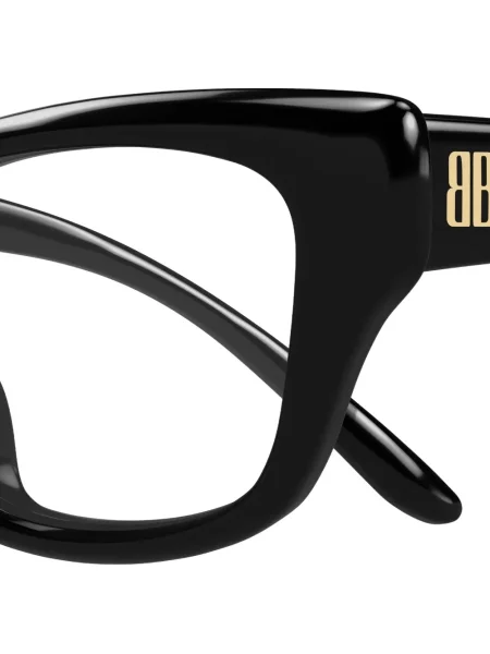 Sunčane naočale Balenciaga Eyewear s autogramom crna