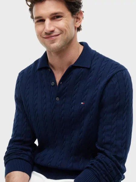 Класичний светр Tommy Hilfiger синій