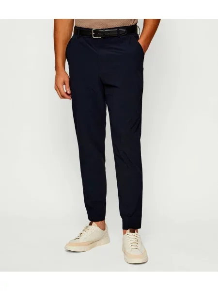 BOSS BLACK Pantaloni chino negru