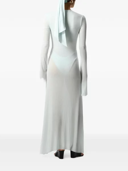 Rochie maxi Manuri verde