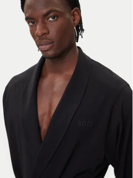 BOSS Dlhý župan Robe' čierna